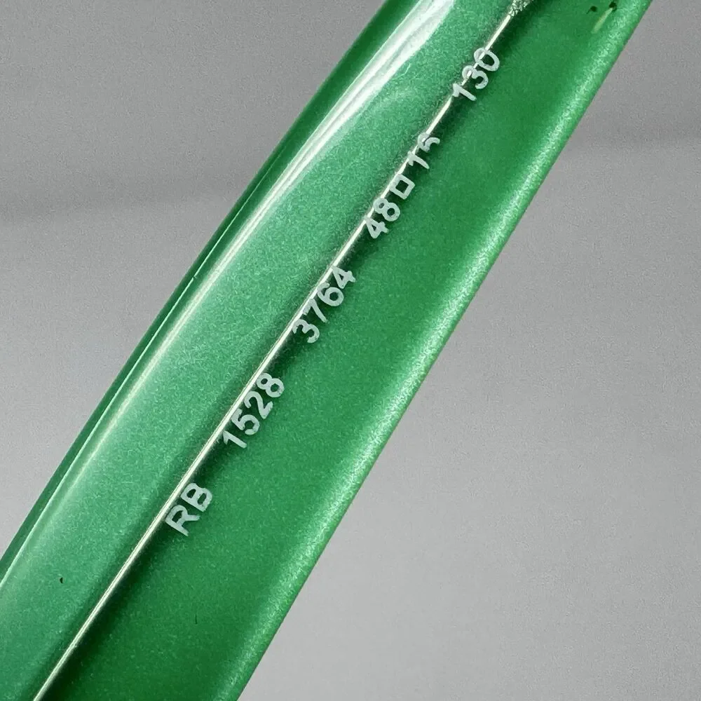 Ray-Ban RB1528 3764 Black Green Kids Eyeglass Frames 48-16-130